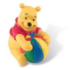 Bullyland - Figurina Pooh cu mingea